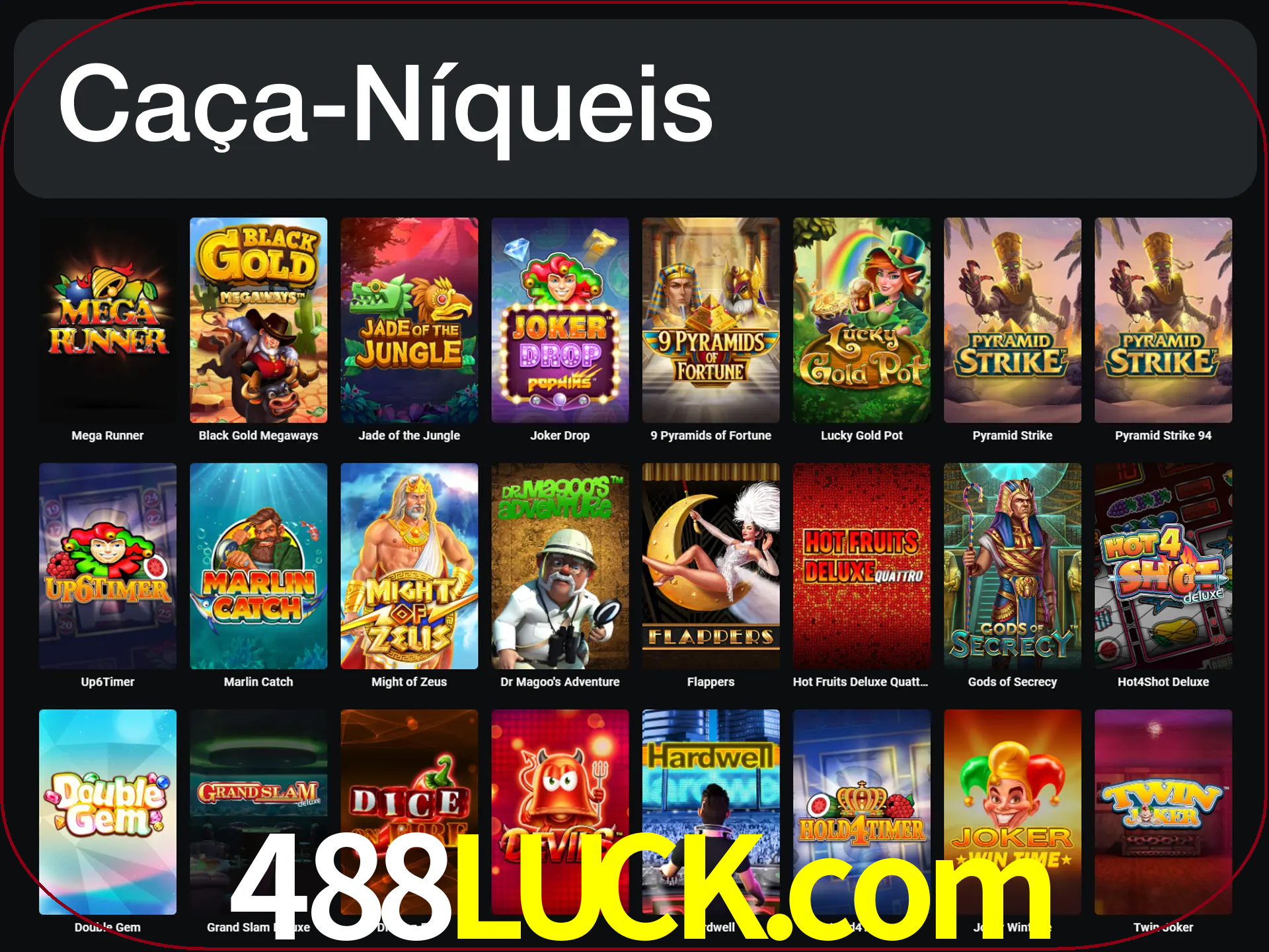 LeonBet tem mais de 3000 slots para jogar.