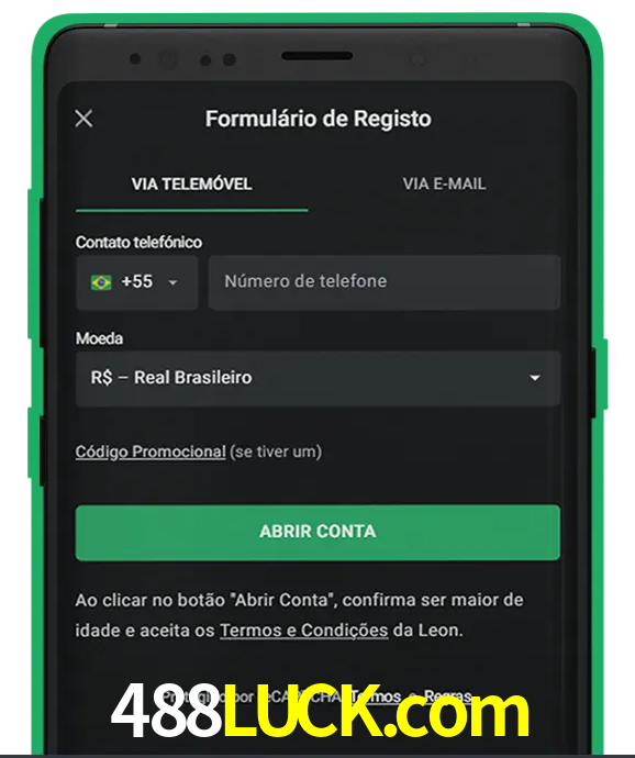 Cadastre-se em LeonBet seguindo passos simples.